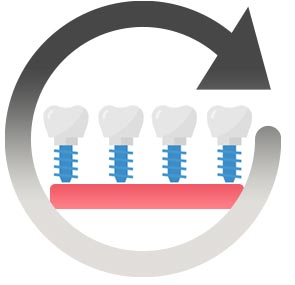 Teeth in one day step 2